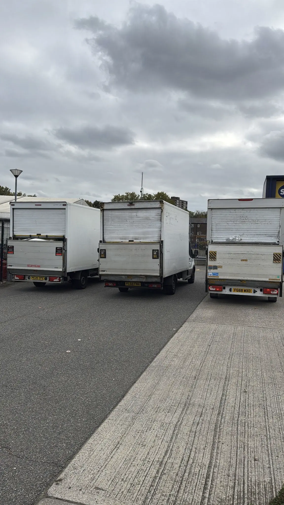 London clearance team at work loading items