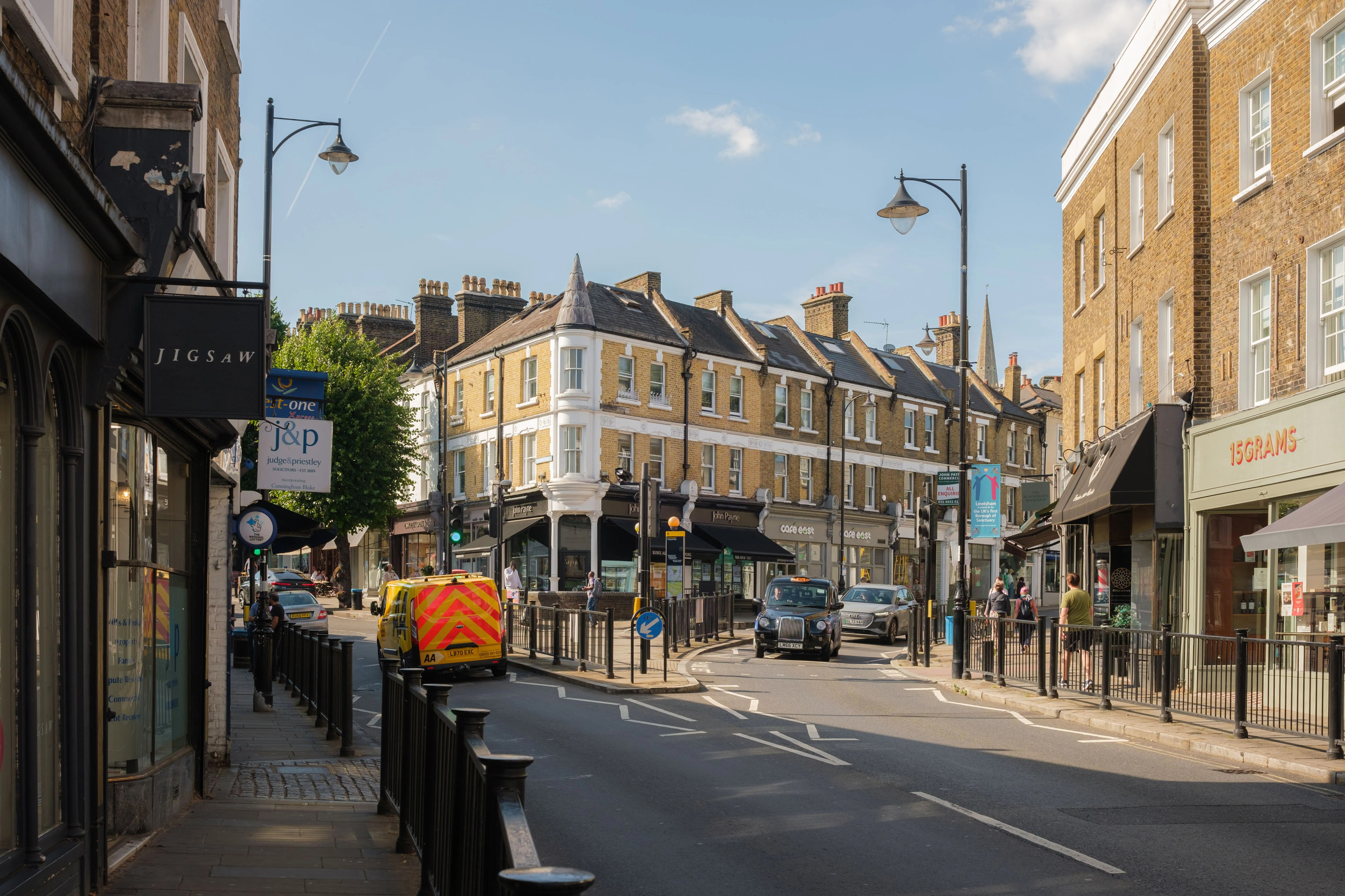 Dorman Removals Moving Van in Blackheath