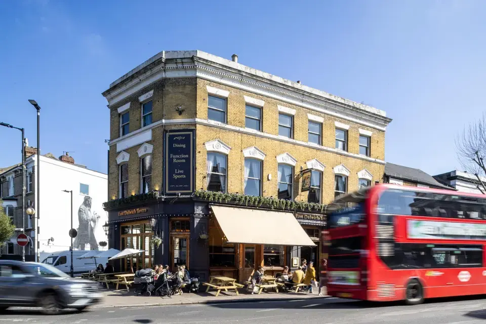 Dorman Removals Moving Van in East Dulwich