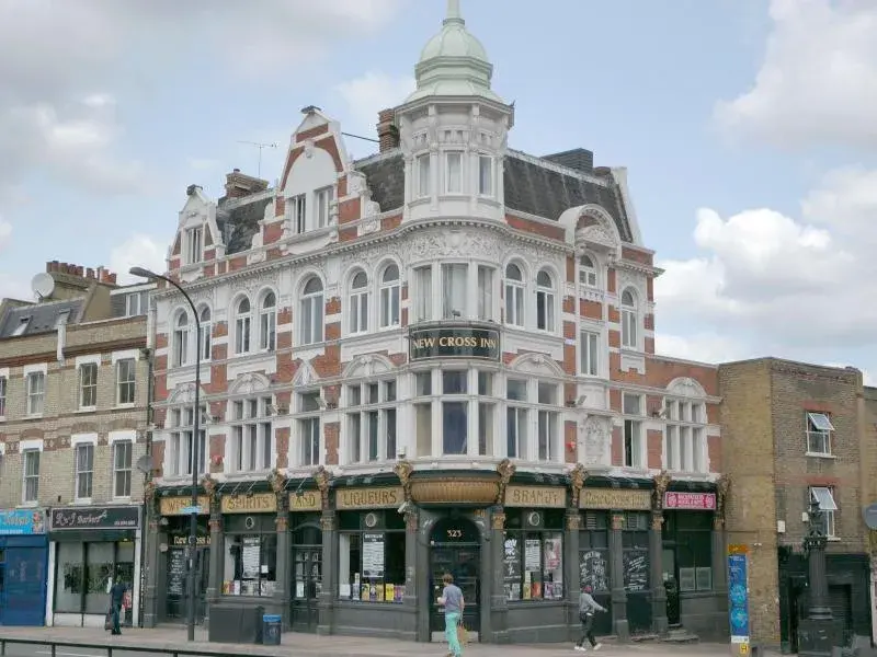 Dorman Removals Moving Van in New Cross