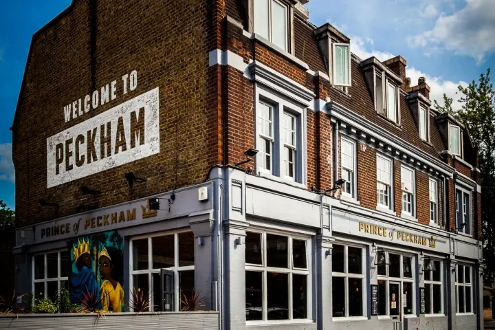 Dorman Removals Moving Van in Peckham