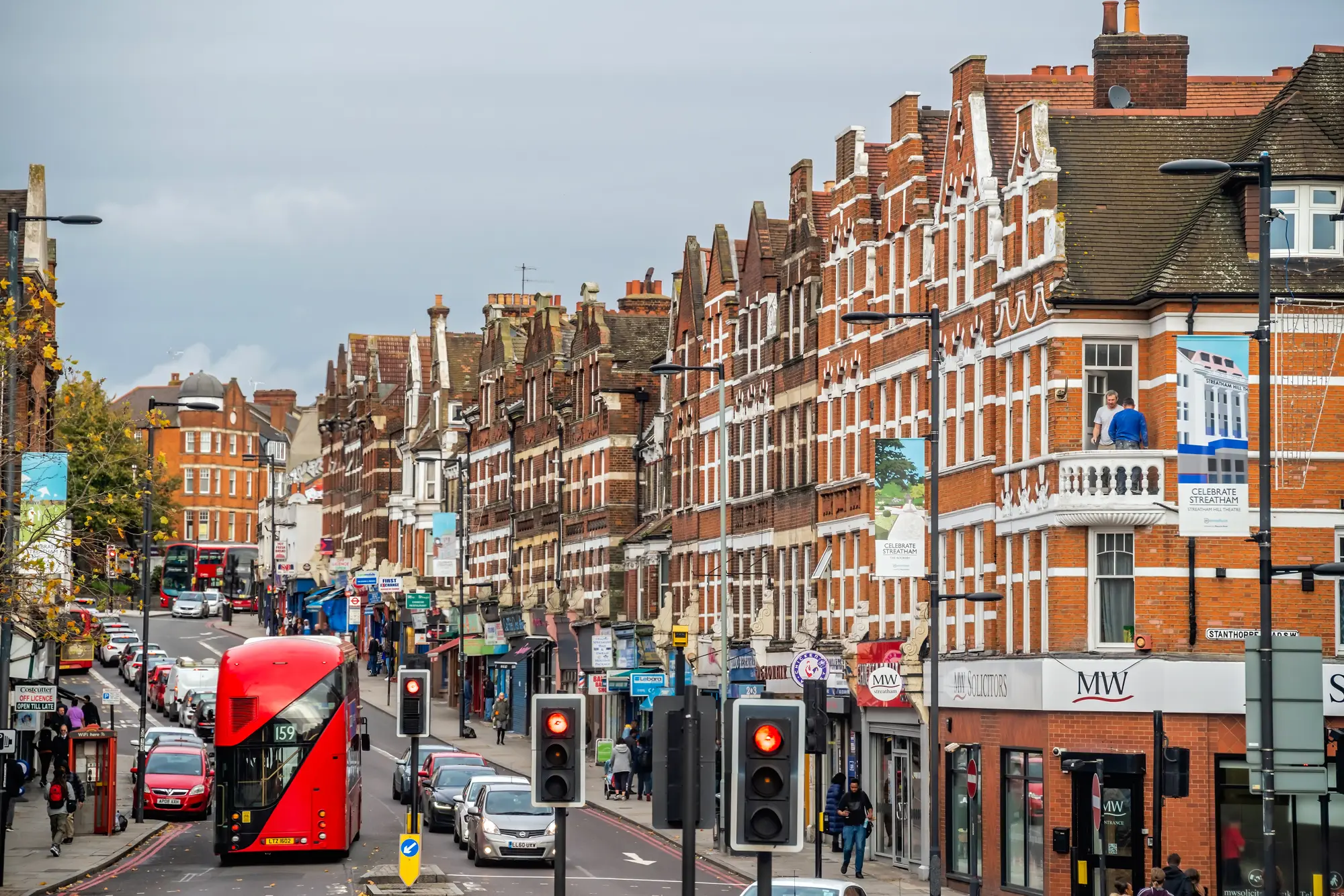 Dorman Removals Moving Van in Streatham